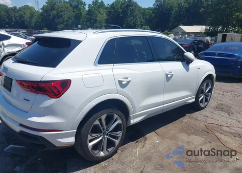2021 Audi Q3 Premium Plus 45 Tfsi S Line Quattro Tiptronic из США, поврежденный, VIN WA1EECF31M1074340